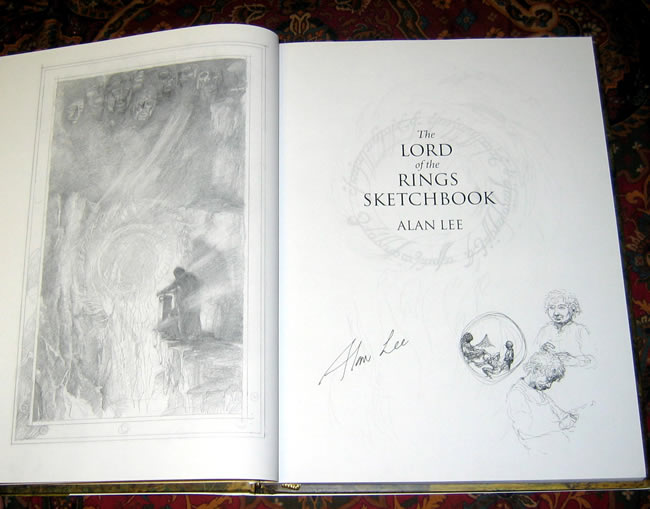 Lord of the Rings Sketchbook Alan Lee