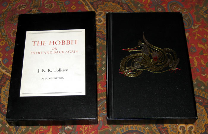 The Hobbit, or There and Back Again, by J.R.R. Tolkien. UK De Luxe Edition