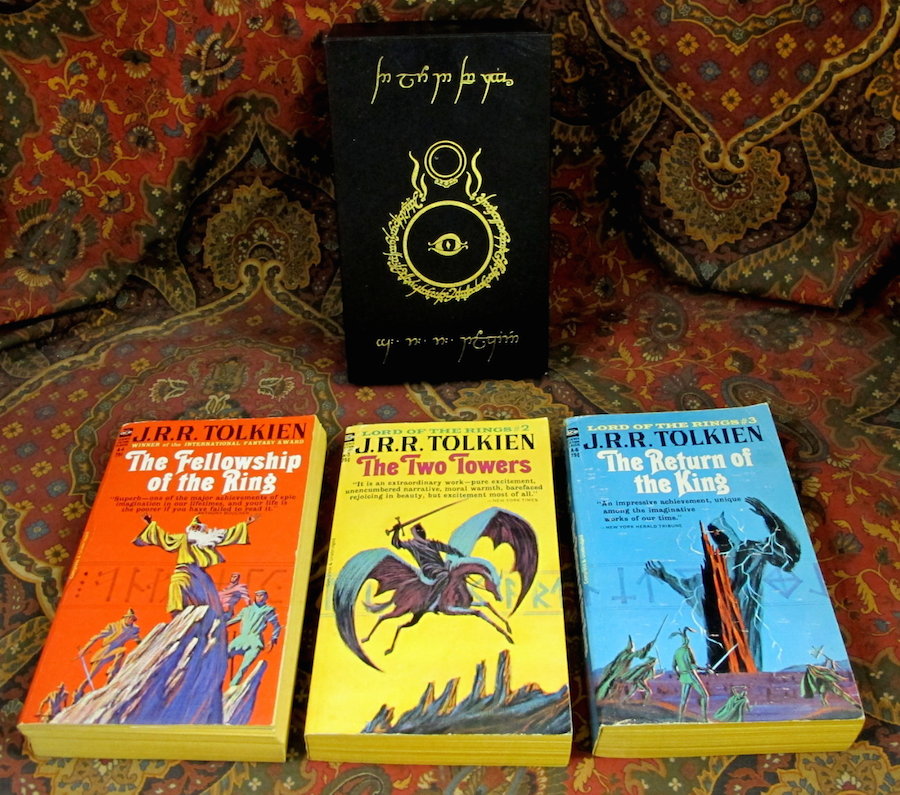 The Lord of the Rings, Comprised of The Fellowship of the Ring, The Two Towers, and the Return of the King, The Infamous Ace Pirated Edition in Custom Slipcase