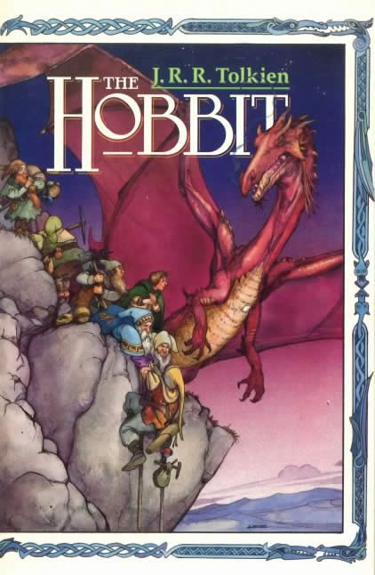 The Hobbit by J.R.R. Tolkien illustrated by David T. Wenzel book 3