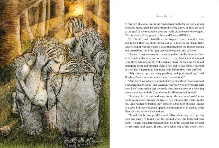 The Hobbit by J.R.R. Tolkien Illustrated by Jemima Catlin